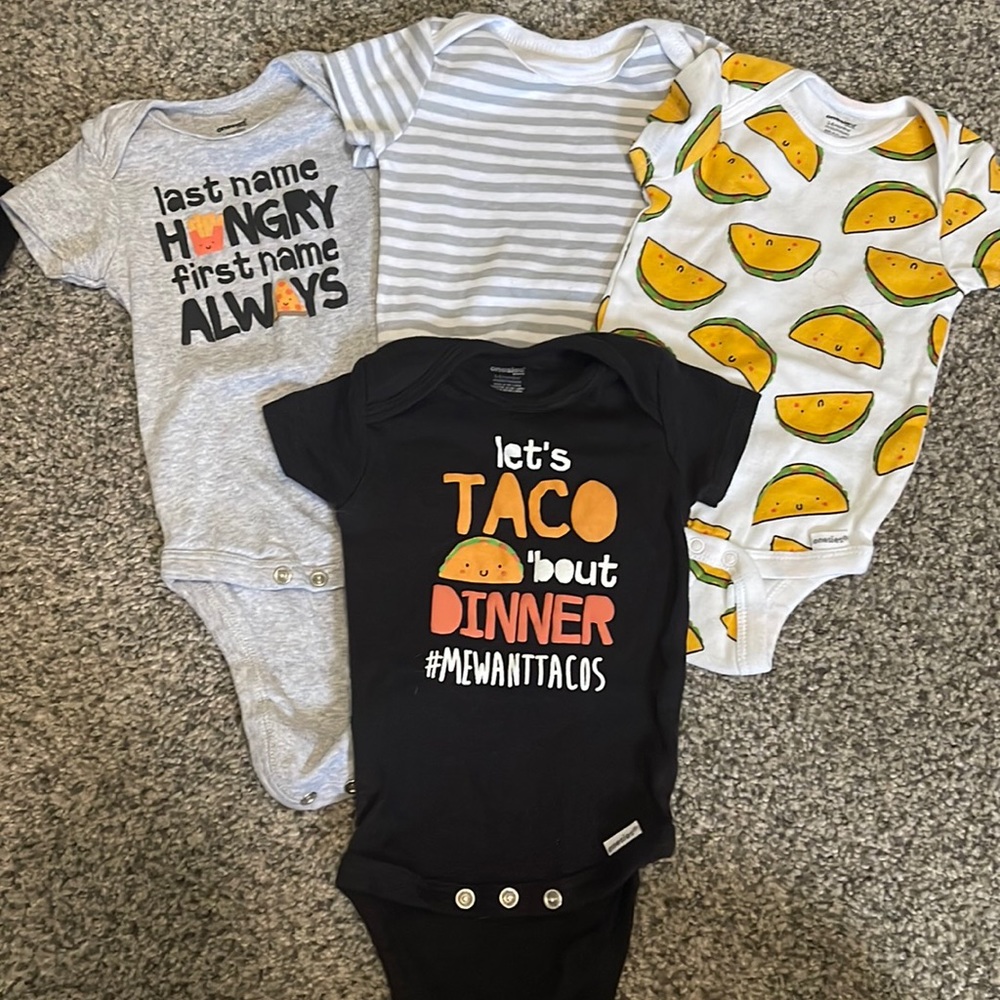 Food onesie pack